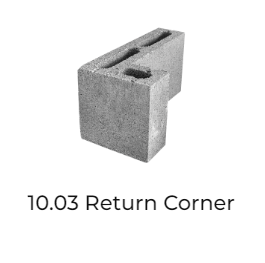 Bowers 1003 100mm Corner Return