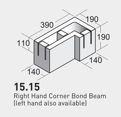 Firth 1515 Corner Bond Beam