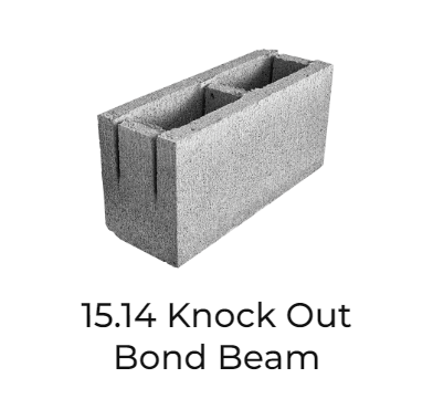 Bowers 1514 Knockout Bond Beam