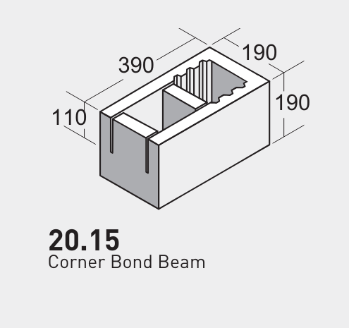 Firth 2015 Corner Bond Beam