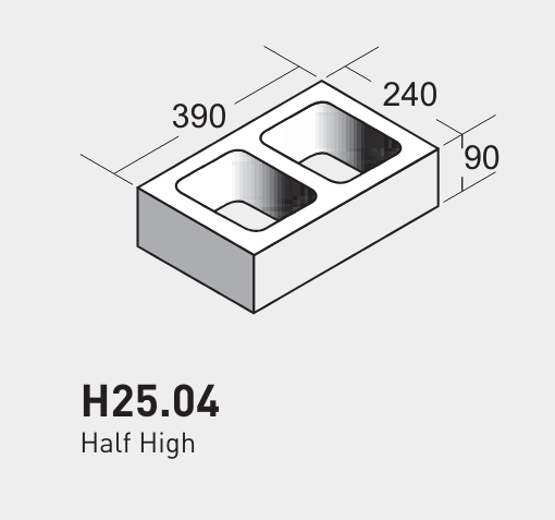 Frith H2504 Half High Plain End